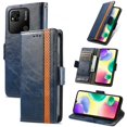thumbnail image 1 of Compatible With Xiaomi Redmi 10a Rfid Blocking Leather Wallet Case Card Holder Flip Folio Shockproof Cover, 1 of 1