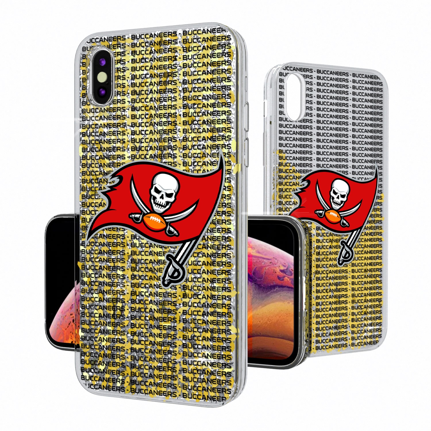 Tampa Bay Buccaneers Iphone Text Backdrop Design Glitter Case Walmart Com Walmart Com