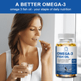 thumbnail image 7 of (2 Pack)Omega 3 Fish Oil Supplements - EPA & DHA - Supports Heart, Brain, Joint & Immune Health, Mercury Free, Non-GMO, 240 Softgels, 7 of 7