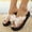 White, variant on 2026 Women's 3D Floral Sandals Dressy Flatform Thongs Flip Flops Summer Beach Vacation Fashion Casual Flip Flops Elegant Flower Slippers (Male,Watermelon Red)