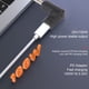 thumbnail image 5 of Adaptador USB Tipo C A 4,0x1,7 Mm, Adaptador Eficiente De 90 Grados, 100 W, PD E Mark, Chip Inteligente Tipo C Hembra A CC Para El Hogar, 5 of 7