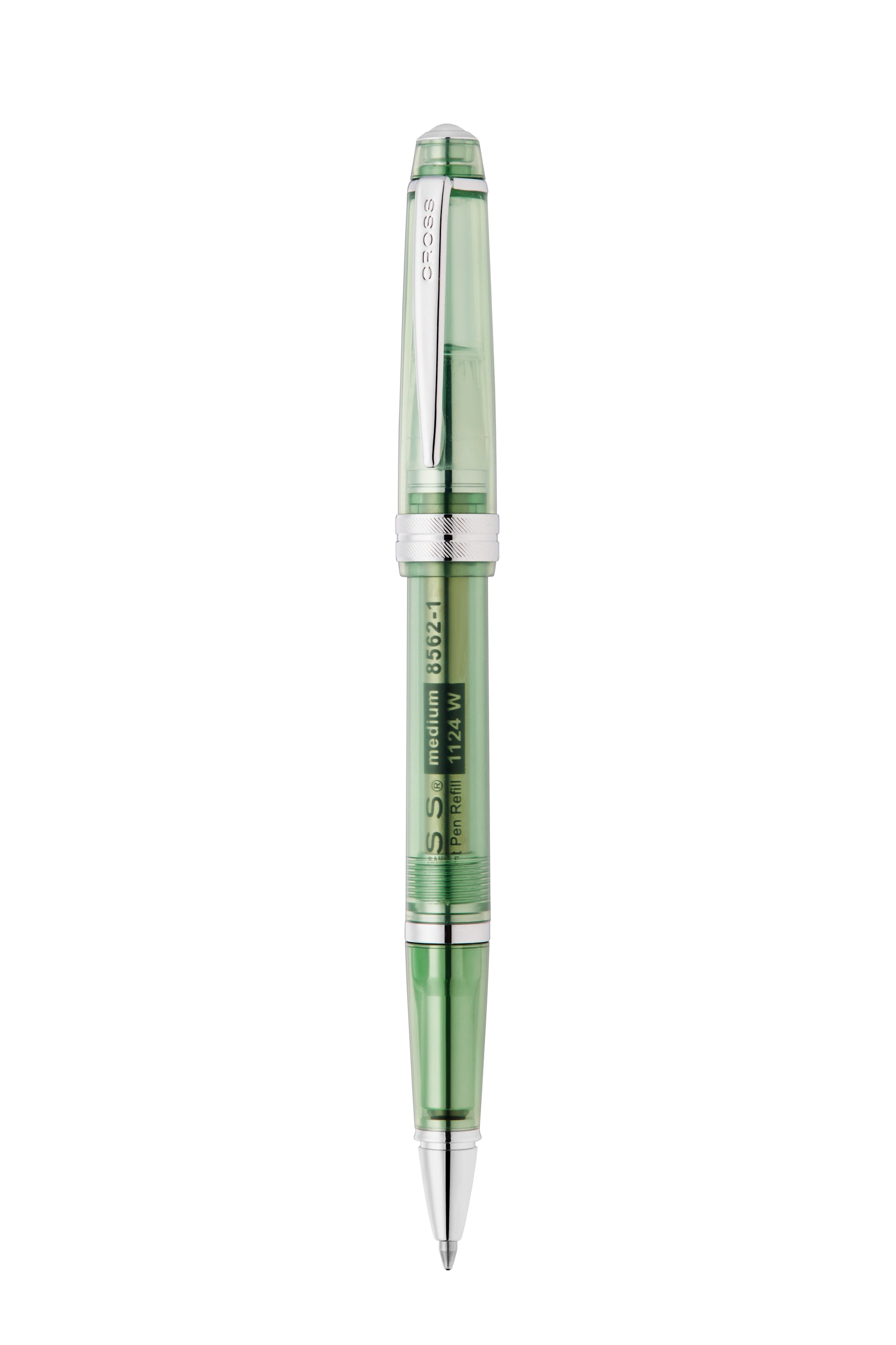 Cross Bailey Light Translucent Green Resin with Bright Chrome Internal Mechanism and Chrome-plated Appointments Ballpoint Pen