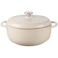 thumbnail image 2 of Horno holandés Lodge Essential de hierro fundido esmaltado 5,7 L color Sandalwood, 2 of 4