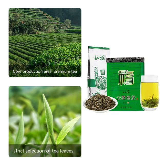 Hojas De Té, Té Verde De Alta Montaña Fresco Y Fácil De Conservar Para La Mañana