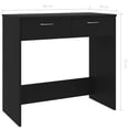 thumbnail image 4 of vidaXL Desk Black 80x40x75 cm Engineered Wood, 4 of 4