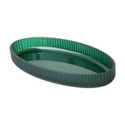 Mainstays Eco-friendly Green Fluted Jewelry Tray