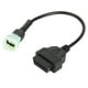 thumbnail image 1 of Jadeshay Cable Adaptador OBD Cable Adaptador de 6 Pines a 16 Pines OBD2 Diagnóstico de fallas del Motor y Detector Apto para Motocicletas, 1 of 5