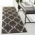 thumbnail image 4 of SAFAVIEH Dallas Shag SGDS257A Dark Grey/Ivory Rug, 4 of 10