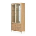 thumbnail image 3 of Michael Amini Villa Cherie Display Cabinet - Caramel, 3 of 11