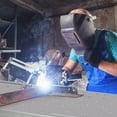 thumbnail image 2 of Gymax Heavy-duty Welding Table w/ Tool Rack & Tray 5/8'' Fixture Holes Bottom Shelf, 2 of 10