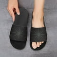 thumbnail image 6 of GZHJMY Stylish Slides for Women Men, Mystical Dark Boho Background Soft Flexible Slip-on Sandals Slippers, 6 of 7