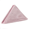 thumbnail image 3 of Your Chair Covers - Pink 20 Inch (10 Pack) Satin Cloth Napkins for all events, Easy washable, 3 of 3