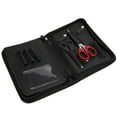 thumbnail image 4 of Scissors Storage Bag, Storage Bag,  And Practical PU Leather Material Household Toiletry Tools Stylist For Professional Salon Shop Personal Grooming Tools White Gold, 4 of 8