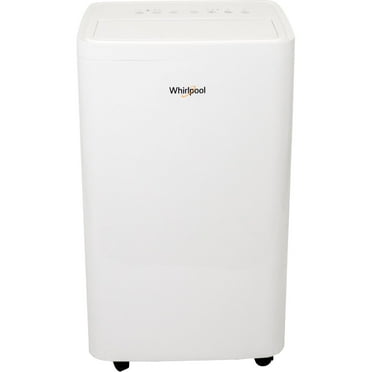 Whirlpool New 10,000 BTU ( 14,000 BTU ASHRAE) 115V Portable Air Conditioner with 10,000 BTU Supplemental Heat, up to 700 sq. ft., WHNP141HAW