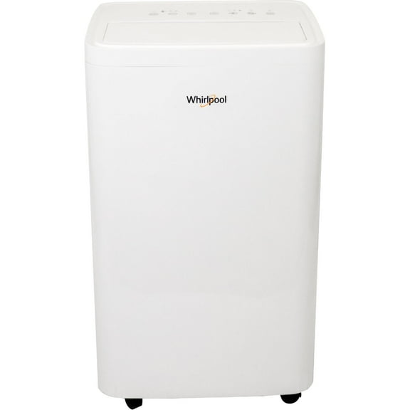 Whirlpool New 14,000 BTU 700 Sq Ft Portable Air Conditioner with 10,000 BTU Supplemental Heat, White