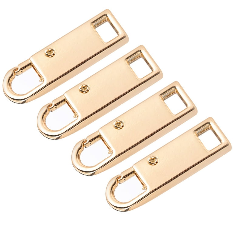 5pcs Detachable Zipper Pull Tab DIY Luggage Backpack Clothing Accessories, Size: 3X0.86CM