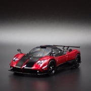 Open Box 2009 09 PAGANI ZONDA CINQUE SUPER CAR ROSSO DUBAI 1/64 SCALE DIECAST MODEL CAR