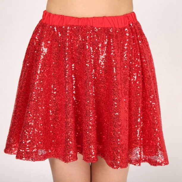 WILLBEST Faldas Para Mujer, Vestido De Lentejuelas Con Flecos Brillantes Para Actuaciones, Escenarios, Fiestas, Ropa De Baile Brillante Para Eventos Y Presentaciones.