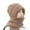 Khaki, variant on Prolriy Neck Gaiter Integrated Ear Windproof Cap Scarf Knitting Thick Warm Ear Guard Hat Hooded Scarf Women Winter Knitted Hat Neck Warmer Scarf for Women Grey