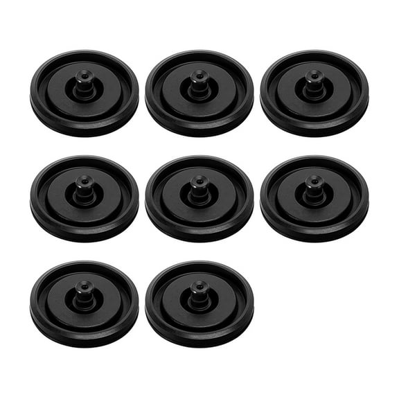 8 Pcs Toilet Fill Valve Seal-83143 Toilet Fill Valves Seal Replacement Compatible with 200,400 and 747 Models-242 Toilet,8 * Sealing ring,Black