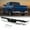 W/ Exhaust W/O Sensor Hole, variant on Bestco Rear Step Bumper For 2009-2018 Dodge Ram 1500 w/o Sensor Holes with Dual Exhaust Black