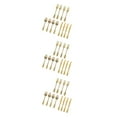 thumbnail image 1 of Transemion Plastic Forks Spoons Knifes Silverware Decor Party Golden 18.5cm 3Set, 1 of 6