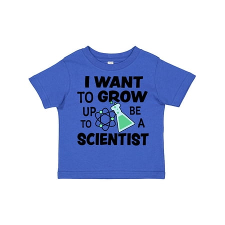 

Inktastic I Want to Grow Up to Be a Scientist Gift Toddler Boy or Toddler Girl T-Shirt