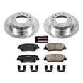 thumbnail image 3 of PowerStop Rear Z23 Evolution Sport Carbon-Fiber Ceramic Brake Pad and Drilled & Slotted Rotor Kit Fits: HYUNDAI KIA Select Models K5906, 3 of 10