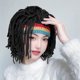 thumbnail image 5 of Peluca de lana estilo hippie con rastas, accesorio para fotos, fiestas y escenarios, estilo retro, plegable y portátil, 100% lana, ideal para presentaciones en vivo.,Wsvlmg, 5 of 8