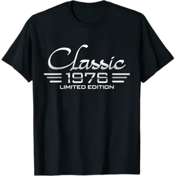 Vintage 1976 Classic 50 Years Old Men Women 50th Birthday T-Shirt