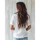thumbnail image 2 of Women's Valentine's Day Love Letter Heart Flowers Print T-Shirt Fashion Short Sleeve Round-Neck SlmCamisetas de verano para mujer, manga corta, cuello redondo, casual, lindo, con gráficos, camisetas, 2 of 6