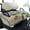 Starfish and Seashell Pattern, variant on Whosucclay Highland Cow on Cowhide Quilted Golf Cart Seat Covers, Scratch-resistant Durable Golf Cart Accessories for EZGO 2-Seater Golf Cart Yamaha Stay in Place