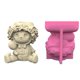 thumbnail image 1 of Geometric Halloween Skull Man Gypsum Silicone Mold Storage Box Mold for Making Succulent Plant Pot Flower Pot Pen Holder, 1 of 4