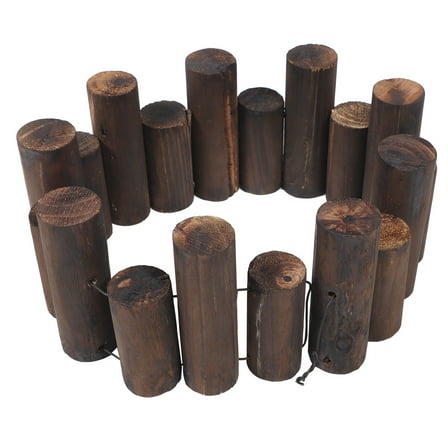 BRIGHTFUFU 1Pack Courtyard Partition Fence Aesthetic Style For Homeowners And Gardeners 90x5.9in