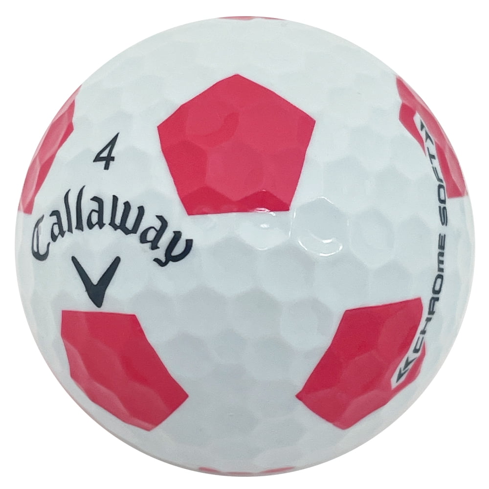 Pre-Owned 48 Callaway Chrome Soft Truvis 4A Recycled Golf Balls, White, by Mulligan Golf Balls