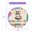 thumbnail image 5 of Welcome to Poodle Classroom Teacher Dog Mom Ceramic Round Ornament Poodles Dog Lover Gifts Idea Home Tree Decor - 02015, 5 of 5