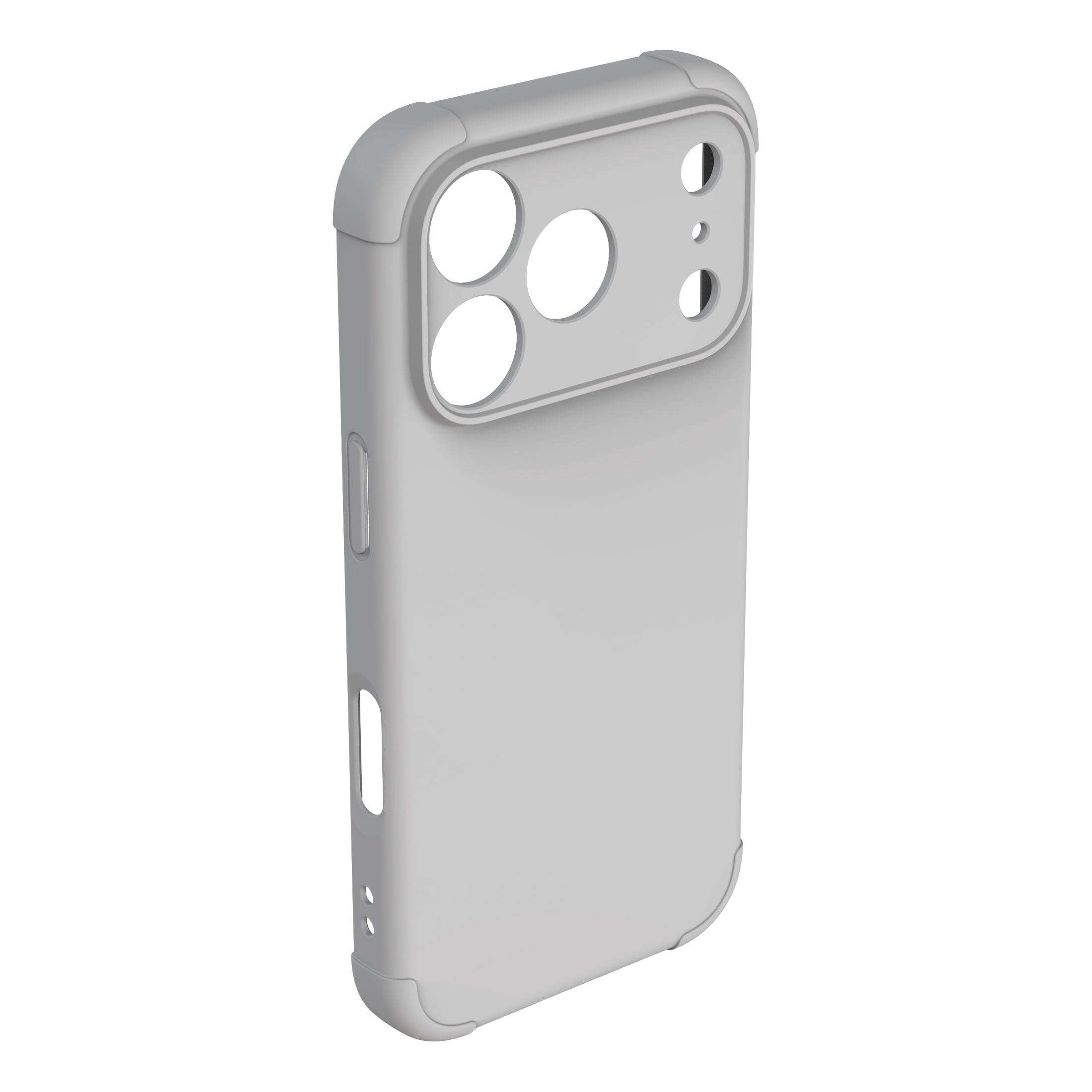 onn iPhone 18 Pro and iPhone 17 Pro Phone Case with MagSafe, Cool Grey