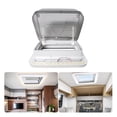 thumbnail image 2 of RV Skylight Window Vent Aluminum Alloy Frame LED Warm Light for RV,Amper Window ,Efficient Ventilation, 2 of 7