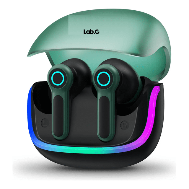 Audífonos Bluetooth Lab.G Gamer Inalámbricos Verde