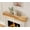 Nature, variant on 48" Rustic Wood Fireplace Mantel | Wall-Mounted & Floating Shelf for Home Decor