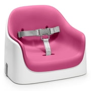 OXO Tot Nest Booster Seat with Straps, Pink, for Toddlers Ages 1-3 Years