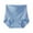 Blue, variant on Annhoo Seamless Underwear Women Casual High Waisted Full Coverage Panties Plus Size Comfort No Show Briefs