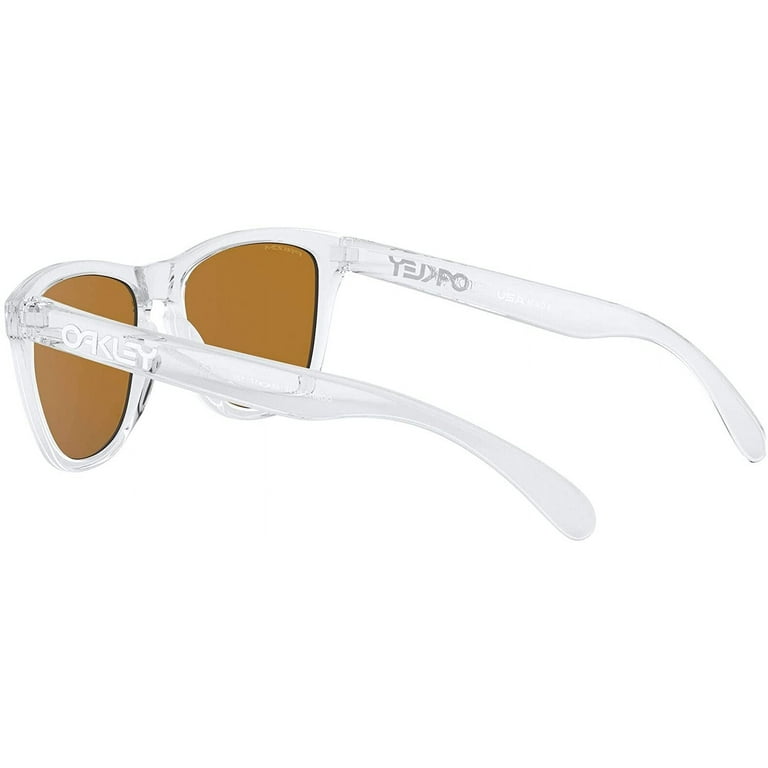 Oakley Frogskins OO9013-H7, Polished Clear Frame, Prizm Violet