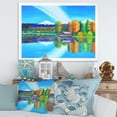 thumbnail image 3 of Designart 'Reflection Of Mountain and Sky On The Lake Water' Nautical & Coastal Framed Art Print, 3 of 4