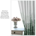 thumbnail image 6 of Forest Tree Curtain, Dark Green Pine Coniferou Trees Forest Watercolor Design Room Darkening Door Window Rod Pocket Curtain for Bedroom Living Room 42x84in, 6 of 6