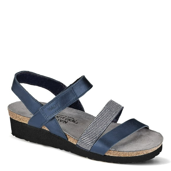 Sandalia NAOT Krista Backstrap Blue Rivets para mujer