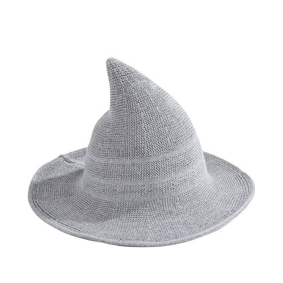 Ahabrexf Hats for Women,Wool Wizard Magician Hat for Halloween and Themed Events