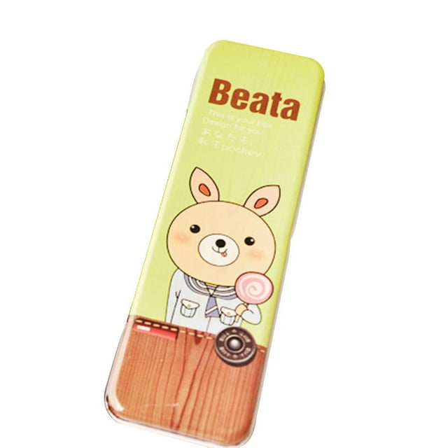 Metel Case Student Stationery Pencil Box Metal Creative Pencil Cases