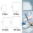 thumbnail image 4 of 10Pcs Travel Clothes Bag Seal Storage Waterproof Makeup Zip Organiser Pouch Lock, 4 of 4
