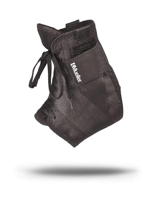 Mueller Soft Ankle Brace With Straps, Medium